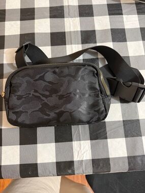 Black Camouflage bum bag (Brand New)